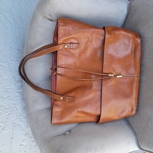 Kate Spade Natural Leather Tote Handbag